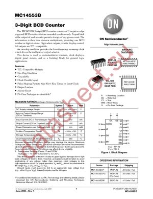 MC14553BCP datasheet  